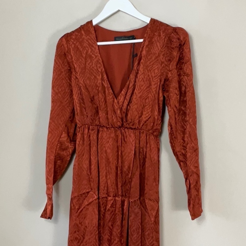 House of Harlow 1960 x REVOLVE Mauritz Maxi Dress in Rust - Picture 3 of 14